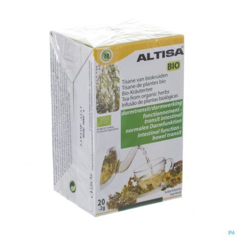 Altisa Tisane Mix Stoelgang Bio Filt 20 X 2g