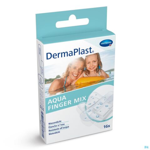 Dermaplast Aqua Mix Doigts 16 P/s