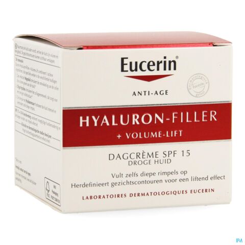 Eucerin Hyaluron-Filler + Volume-Lift Dagcrème Droge Huid 50ml
