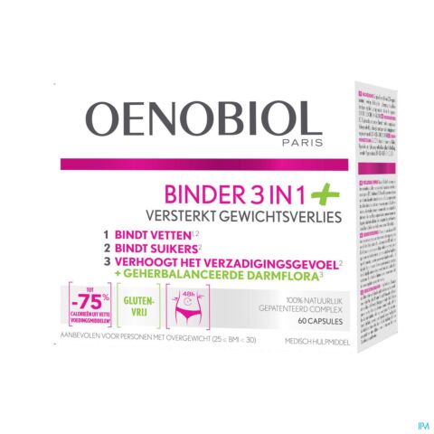 OENOBIOL BINDER 3IN1+ 60 CAPS