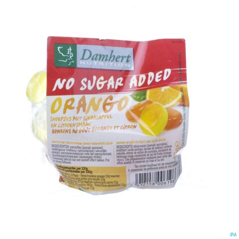 Damhert Orango Bonbons Z/suiker 100g