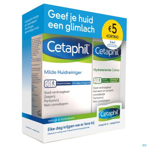 Cetaphil Complete set voor droge/gevoelige huid NL