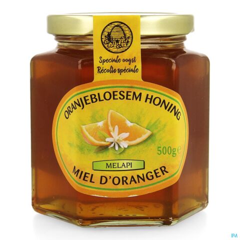 Melapi Honing Oranjebloesem 500g