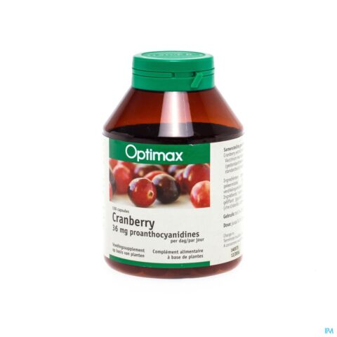 Cranberry Cysticare Plus Caps 150 Optimax