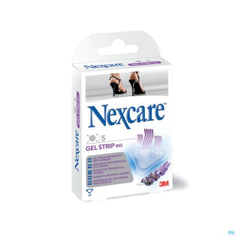Nexcare 3m Gel Strips Lavendel Large 5 N140el