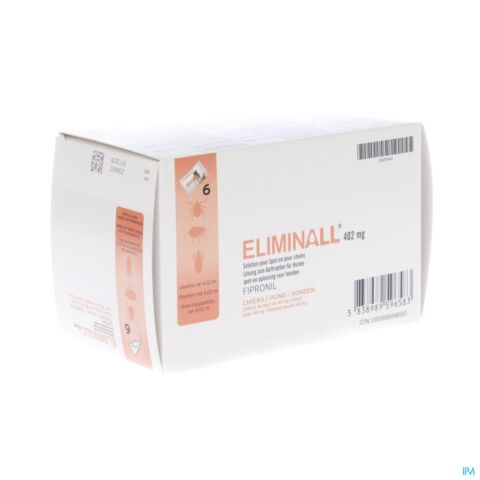 Eliminall 402mg Spot On Opl Hond Pipet 6
