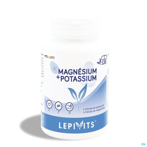 Lepivits Magnesium-kalium Caps 120