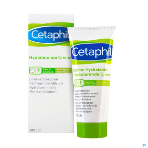 Cetaphil Creme Hydraterend Droge-Gevoelige Huid 100g