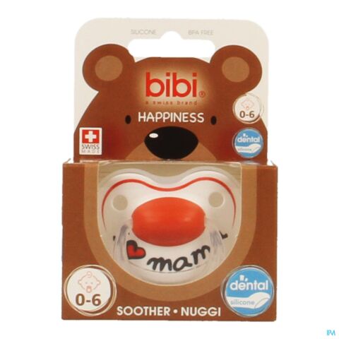Bibi Fopspeen Happiness I Love Mama 0-6M
