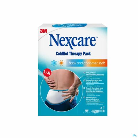 N15711l Nexcare Coldhot Therapy Pack Rug En Buik l/xl, l - Xl