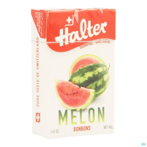 Halter Bonbon Watermeloen Zs 40g