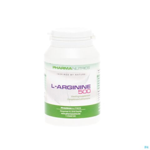 Pharmanutrics L-Arginine 500 60 Capsules