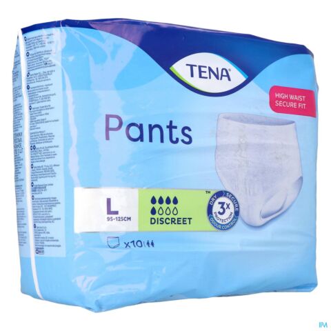 Tena Pants Discreet Large 95-125cm 10 Stuks