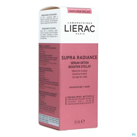 Lierac Supra Radiance Serum Detox Booster Fl 30ml