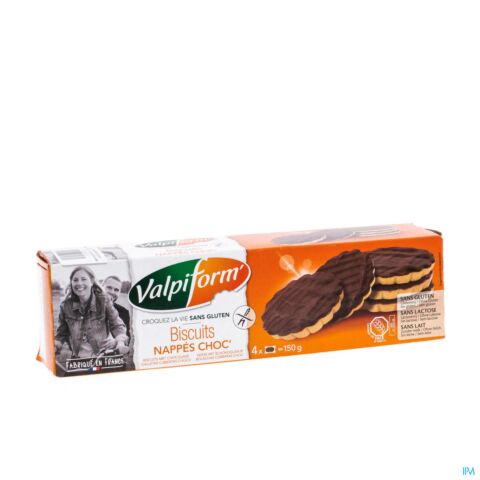 Valpi Koekje Chocolade Glutenvrij 150g 4023