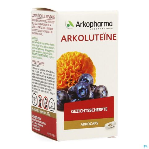 Arkocaps Arkoluteine 45