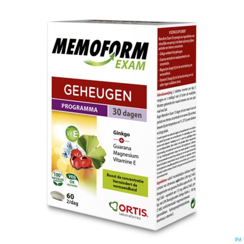 Ortis Memoform Exam 5x12 Tabletten