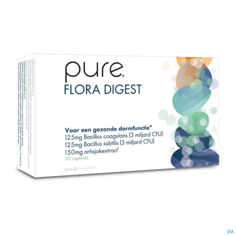 Pure Flora Digest Caps 30 Vervangt 3878-998
