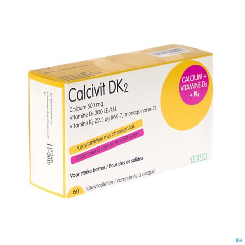Calcivit Dk2 Kauwtabl 60