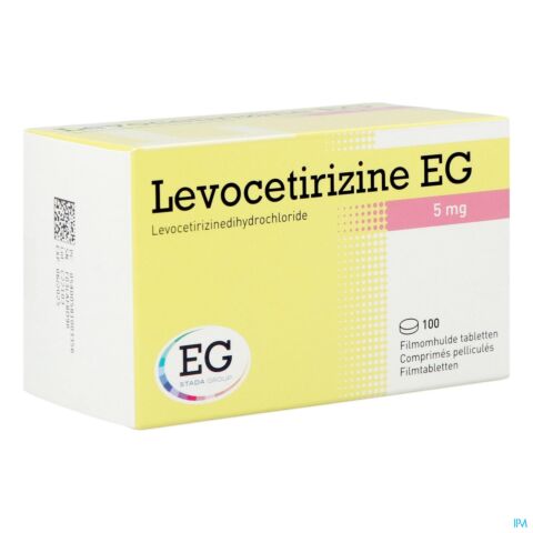 Levocetirizine EG 5 Mg Filmomh Tabl 100