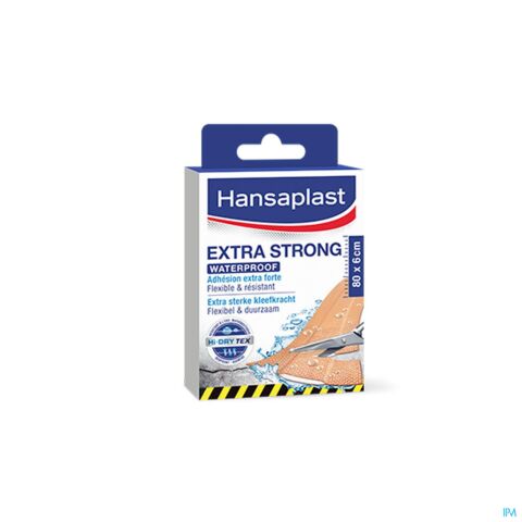 Hansaplast Extra Strong Waterproof 80x6cm 1 Stuk