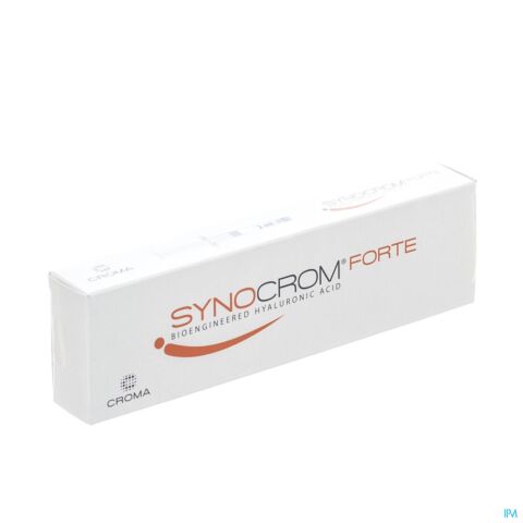 Synocrom Forte 2% Na Hyaluron.voorgev.spuit 3x2ml
