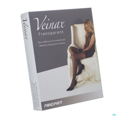 Veinax Panty Transparant 2 Lang Beige Maat 4 1 Paar