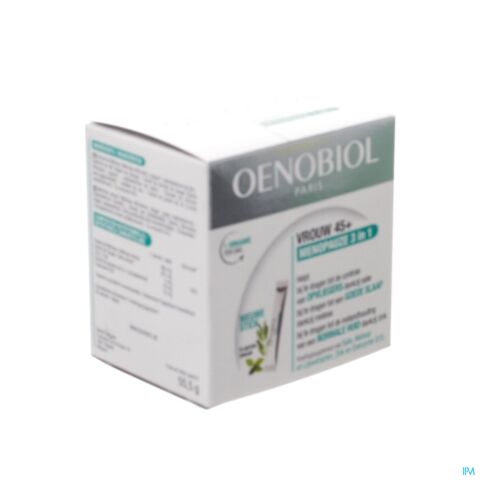 Oenobiol Vrouw 45+ Menopauze 3in1 Zakje 30