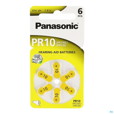 Panasonic Batterij Oorapparaat Pr 230h 6
