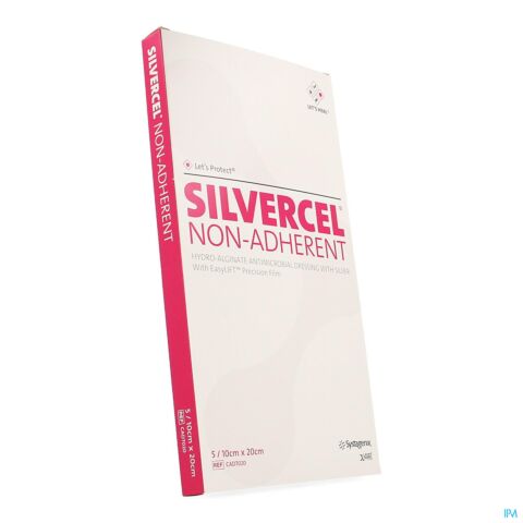 Silvercel Na Hydroalginaat Verb 10x20cm 5 Cad7020