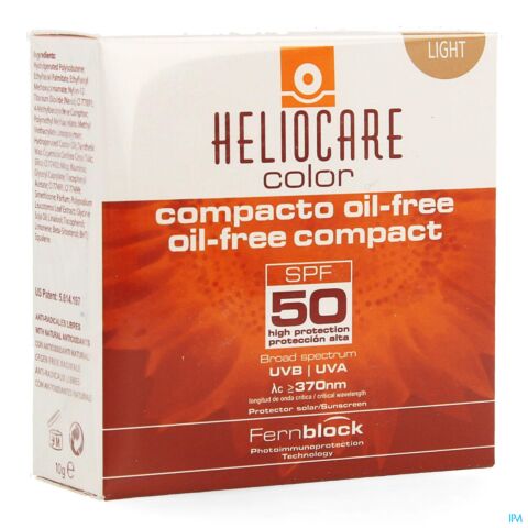 Heliocare Compact Oil-free Ip50 Light 10g
