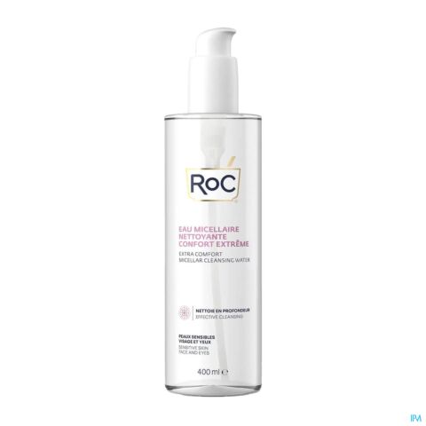 Roc Extra Comfort Micellar Cleans.water Fl 400ml