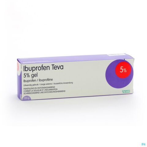 Ibuprofen Teva Gel 120g