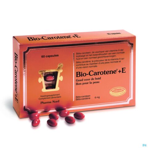 Pharma Nord Bio-Carotene + Vitamine E 60 Capsules