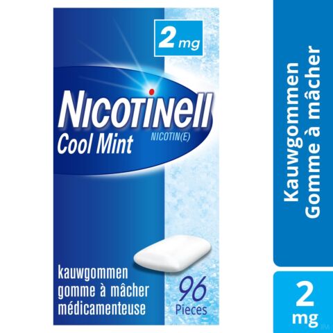 Nicotinell Cool Mint 2mg 96 Kauwgoms