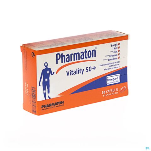 Pharmaton Vitality 50+ Caps 30