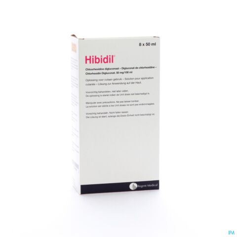 Hibidil 8x50ml Flacons