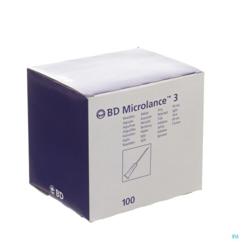 Bd Microlance 3 Nld 22g 2 Rb 0,7x50mm Zwart 100