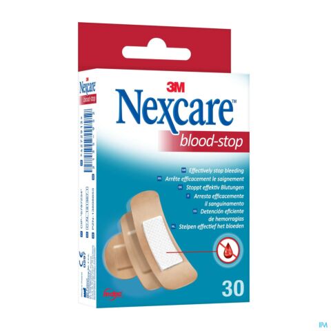 Nexcare 3m Bloodstop Assorted 30 N1730as