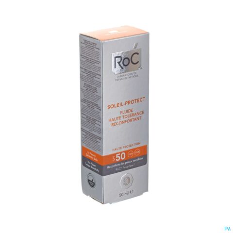 Roc Soleil-protect Fluid Hoge Tolerantie SPF50 50ml