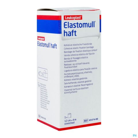 Elastomull Haft Fixatiewindel Coh. 12cmx4m 4547400