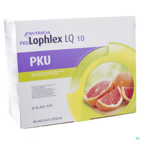 Pku Lophlex Lq 10 Juicy Citrus 60x62,5ml