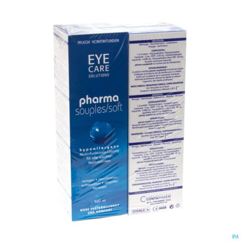 Eye Care Pharma Soft Duo Pack Oplossing Onderhoud 2x360ml