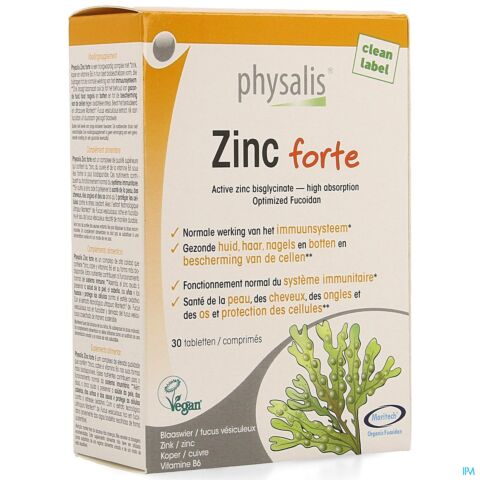 Physalis Zinc Forte Comp 30