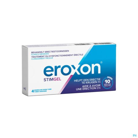 Eroxon Stimulerende gel tegen erectiestoornissen 4 Tubes