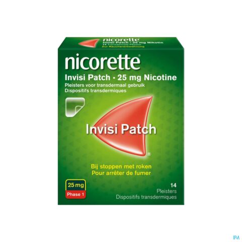 Nicorette Invisible 25 Mg Patch 14