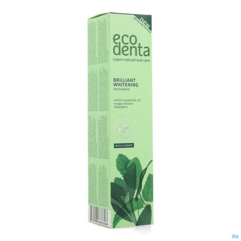 Eco Denta Whitening Tandpasta Ess. Olie Munt 100ml