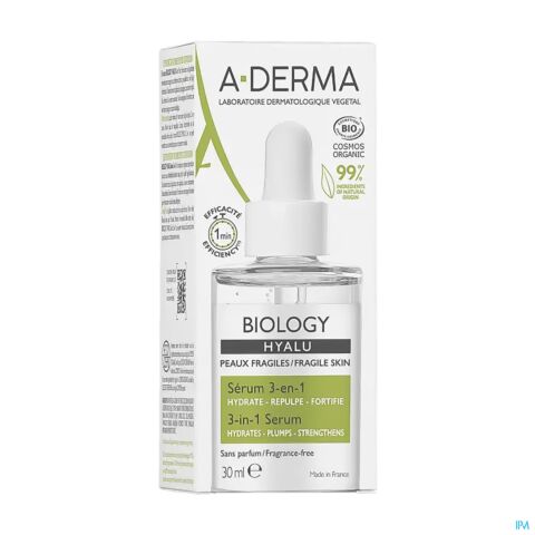 Aderma Biology Hyalu Serum 3-in-1 30ml