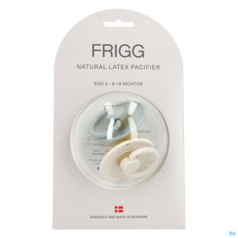 Frigg Rope Fopspenen Latex T2 Cream/sage 2