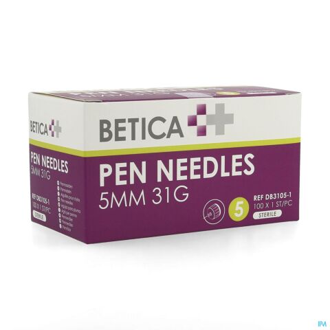 Betica Pen Needles 5mm 31g 100